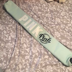 -New- Brand: Pink color: Teal Blue 31”Long soda cooler bag (Fit cold Beverages)